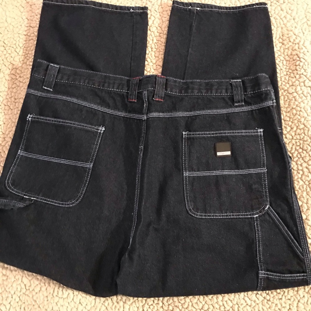 Craftsman Men’s 42X30 Dark Wash Blue Jean Carpenter Work Pant